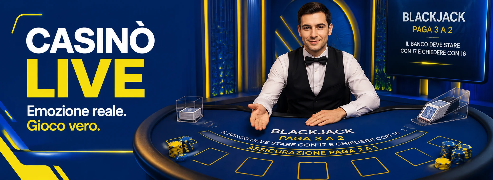 Casinò dal vivo — Postepay Casino